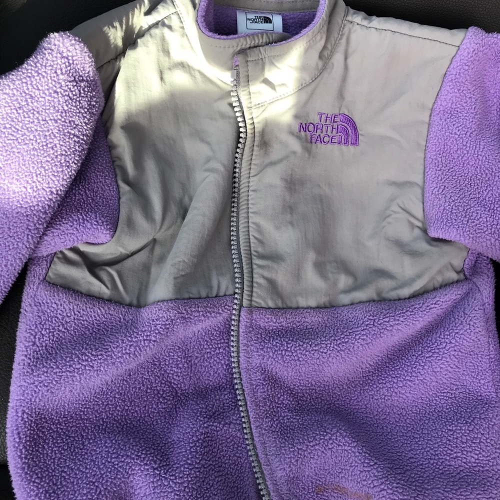 Toddler North Face fleece jacket .